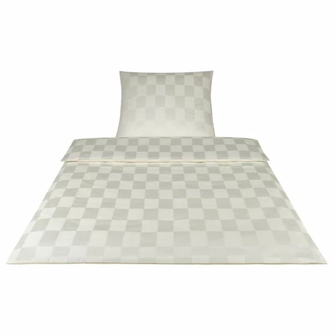 Blitzangebot ? Elegante Courage Kopfkissenbezug Aus Satin - 80x80 Cm - Creme ? 1 Blitzangebot ? Elegante Courage Kopfkissenbezug Aus Satin - 80x80 Cm - Creme ?