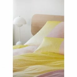 Bestes Angebot ? Elegante Match Kopfkissenbezug Aus Mako-Satin - 40x80 Cm - Pudergelb ⭐ -ESSENZA HOME SHOP unnamed file 102