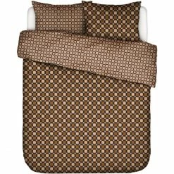 Budget ? ESSENZA HOME Essenza Teades Bettwäsche-Set Aus Satin - 155x220 / 80x80 Cm - Light Leather ?