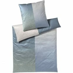 Coupon ? Elegante Match Kopfkissenbezug Aus Mako-Satin - 40x80 Cm - Aquagrün ?