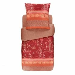 Großhandel ❤️ Bassetti PARADISE Bettwäsche Set - 155x220 / 80x80 Cm - R1 - Bordeaux ?