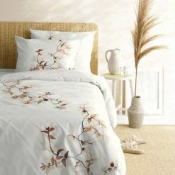 Bestpreis ? Cinderella Malus Bettwäsche-Set Aus Baumwoll-Satin - 135x200 / 80x80 Cm - White ? -ESSENZA HOME SHOP unnamed file 1076