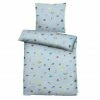 Neu ? Apelt Moonlight Fidshi Bettwäsche-Set - 155x220 / 80x80 Cm - Hellblau-bunt ?