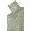 Am billigsten ? Schöner Wohnen Grainfield Bettwäsche-Set - 135x200 / 80x80 Cm - Salbei ?