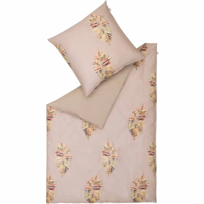 Besorgen ✔️ Schöner Wohnen Jungle Leaves Bettwäsche-Set - 135x200 / 80x80 Cm - Nude ⭐ 1 Besorgen ✔️ Schöner Wohnen Jungle Leaves Bettwäsche-Set - 135x200 / 80x80 Cm - Nude ⭐