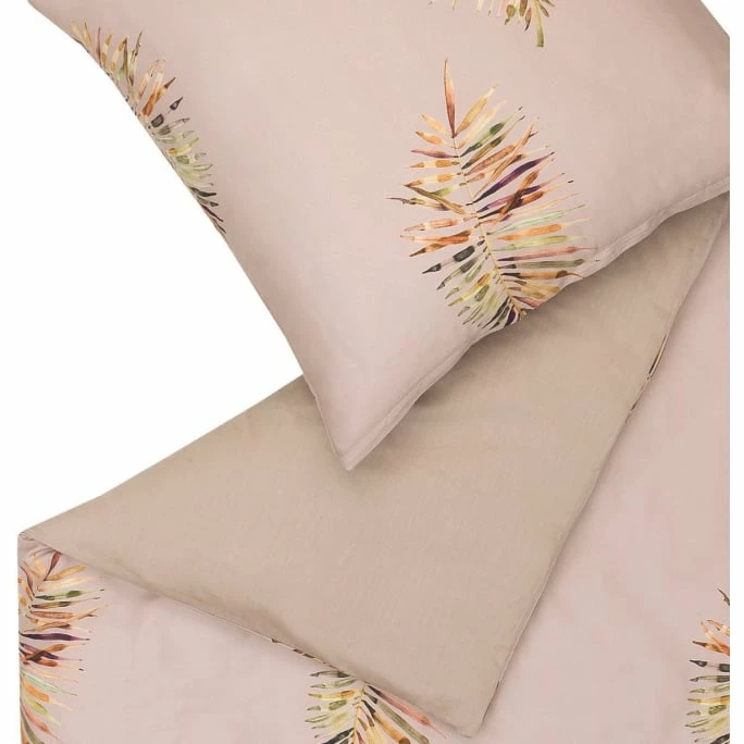 Besorgen ✔️ Schöner Wohnen Jungle Leaves Bettwäsche-Set - 135x200 / 80x80 Cm - Nude ⭐ 3 Besorgen ✔️ Schöner Wohnen Jungle Leaves Bettwäsche-Set - 135x200 / 80x80 Cm - Nude ⭐ – Bild 3