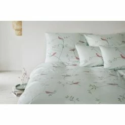 Am billigsten ? Elegante Garden Love Kopfkissenbezug Aus Seiden-Satin - 40x80 Cm - Zartgrün ✔️ -ESSENZA HOME SHOP unnamed file 1154