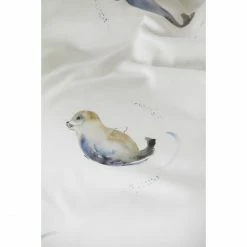 Budget ✨ Elegante Seals Bettwäsche-Set Aus Mako-Satin - 135x200 / 80x80 Cm - Weiß ? -ESSENZA HOME SHOP unnamed file 1157