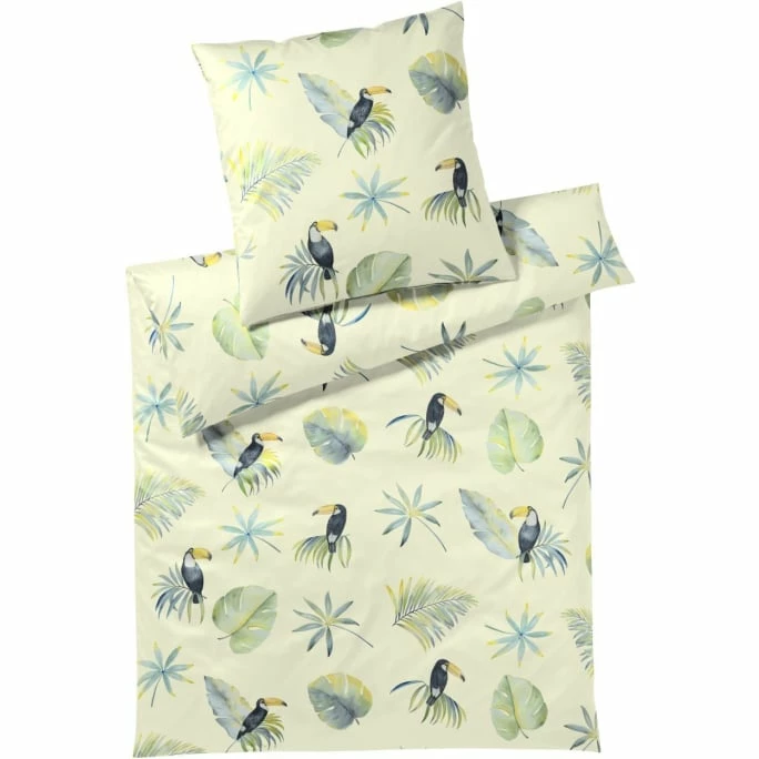 Budget ? Elegante Tukan Kopfkissenbezug Aus Mako-Satin - 40x80 Cm - Zitrus ⌛ 1 Budget ? Elegante Tukan Kopfkissenbezug Aus Mako-Satin - 40x80 Cm - Zitrus ⌛