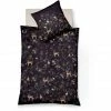 Großhandel ? Fleuresse Bed Art S Wendebettwäsche-Set Aus Mako Satin - 135x200 / 80x80 Cm - Nachtschwarz ? -ESSENZA HOME SHOP unnamed file 118