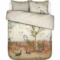 Top 10 ? ESSENZA HOME Essenza Georgia Bettwäsche-Set Aus Satin - 155x220 / 80x80 Cm - Beachwood White ⌛