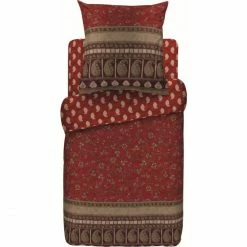 Am billigsten ? Bassetti MANTOVA Kopfkissenbezug Aus Baumwollsatin - 40x80 Cm - R1-rot ?