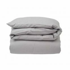 Coupon ? LEXINGTON Hotel Sateen Jacquard Bettdecken-Bezug - 135x200 Cm - Gray ?