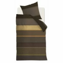 Coupon ? Beddinghouse Observer Bettwäsche-Set - 155x220 / 80x80 Cm - Gold ?