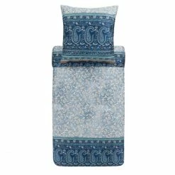 Budget ? Bassetti COMO Bettwäsche-Set Aus Baumwollsatin - 135x200 / 80x80 Cm - G1-grau ?