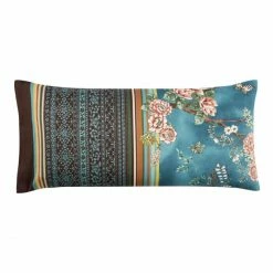 Auslauf ? Bassetti PALLANZA Kopfkissen-Bezug Aus Baumwollsatin - 40x80 Cm - V2-grün ?