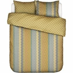 Besorgen ? ESSENZA HOME Essenza Stach Bettwäsche-Set Aus Satin - 135x200 / 80x80 Cm - Autumn Yellow ?