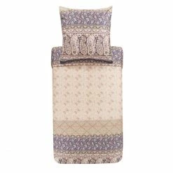 Großhandel ? Bassetti IMPERIA Bettwäsche-Set Aus Baumwollsatin - 155x220 / 80x80 Cm - 41-beige ?