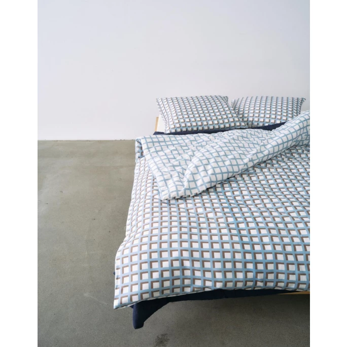 Bestpreis ? Marc O'Polo Karie Bettwäsche Aus Satin - 155x220 / 80x80 Cm - Powder Blue ? 2 Bestpreis ? Marc O'Polo Karie Bettwäsche Aus Satin - 155x220 / 80x80 Cm - Powder Blue ? – Bild 2