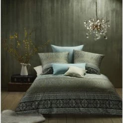 Blitzangebot ⭐ Fleuresse Modern Classic Bettwäsche-Set Aus Mako Satin - 135x200 / 80x80 Cm - Herbs ? -ESSENZA HOME SHOP unnamed file 1361