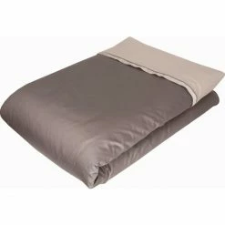 Bestes Angebot ? Schöner Wohnen Pure Bettwäsche-Set - 155x220 / 80x80 Cm - Sand-anthrazit ? -ESSENZA HOME SHOP unnamed file 1385