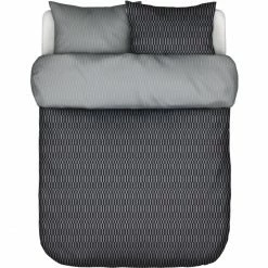 Rabatt ? Marc O'Polo Sillia Bettwäsche Aus Satin - 155x220 / 80x80 Cm - Dark Navy ?