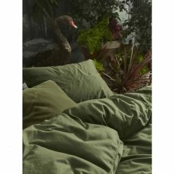 Bester Verkauf ? ESSENZA HOME Essenza Minte Satin-Bettwäsche - 135x200 / 80x80 Cm - Moss ? -ESSENZA HOME SHOP unnamed file 1403