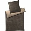 Beste Bewertungen von ? Elegante Natural Allover Bettwäsche-Set Aus Mako-Satin - 135x200 / 40x80 Cm - Caramel-schwarz ? -ESSENZA HOME SHOP unnamed file 143