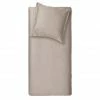 Angebote ? CINDERELLA PLAIN SATIN BETTWÄSCHE-SET - 135x200 / 80x80 Cm - Taupe ⌛ -ESSENZA HOME SHOP unnamed file 1430