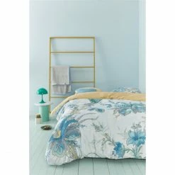 Brandneu ? Oilily Bering Sea Bettwäsche-Set Aus Mako-Satin - 135x200 / 80x80 Cm - Blau ? -ESSENZA HOME SHOP unnamed file 1462