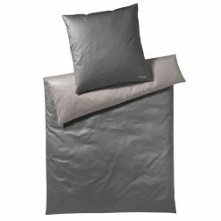 Angebote ✨ JOOP! Micro Pattern Bettwäsche Aus Mako-Satin - 80x80 Cm - Smoke ?