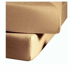 Aktion ? Fleuresse Colours L Bettlaken Aus Mako-Satin - 160x260 Cm - Sand ?