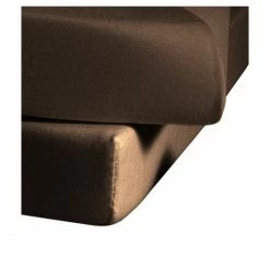 Neu ? Fleuresse Colours L Bettlaken Aus Mako-Satin - 160x260 Cm - Zartbitter ?