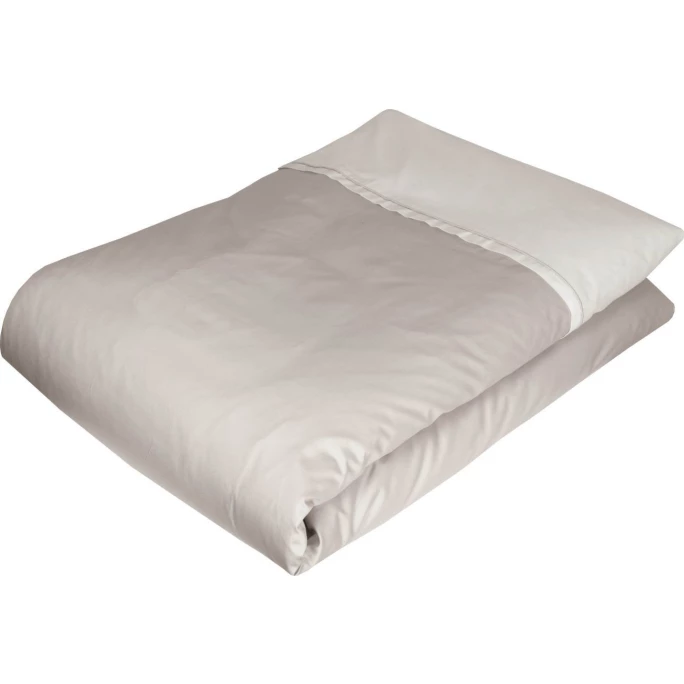 Brandneu ? Schöner Wohnen Pure Bettwäsche-Set - 135x200 / 80x80 Cm - Offwhite-sand ? 5 Brandneu ? Schöner Wohnen Pure Bettwäsche-Set - 135x200 / 80x80 Cm - Offwhite-sand ? – Bild 5