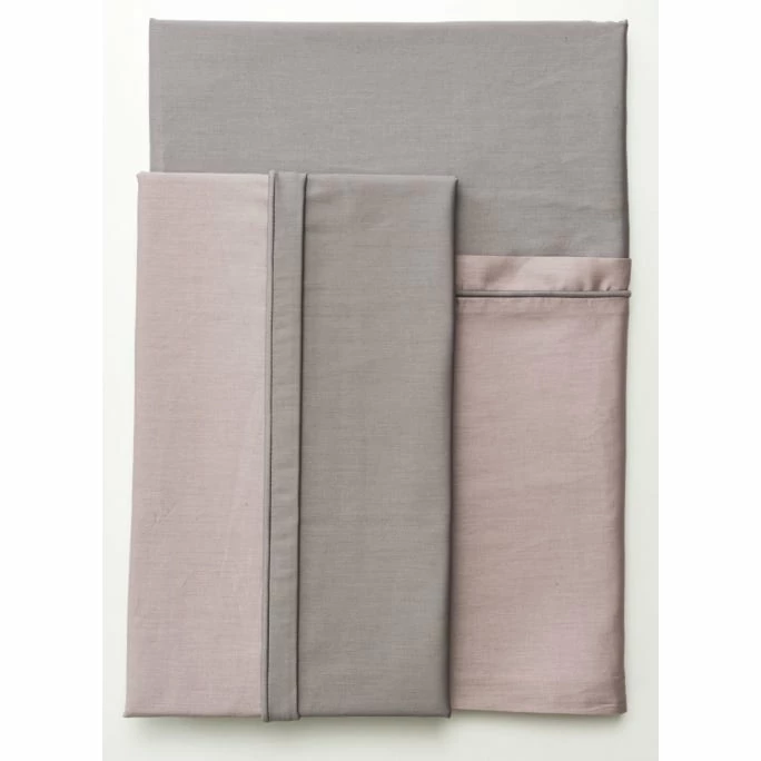 Brandneu ? Schöner Wohnen Pure Bettwäsche-Set - 135x200 / 80x80 Cm - Offwhite-sand ? 6 Brandneu ? Schöner Wohnen Pure Bettwäsche-Set - 135x200 / 80x80 Cm - Offwhite-sand ? – Bild 6