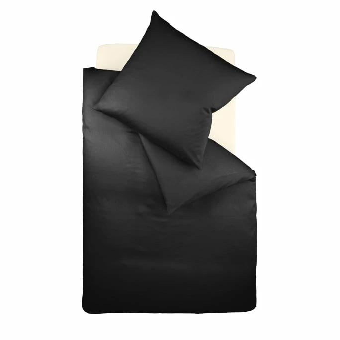 Billig ? Fleuresse Colours Bettwäsche-Garnitur - 135x200 / 80x80 Cm - Schwarz ? 1 Billig ? Fleuresse Colours Bettwäsche-Garnitur - 135x200 / 80x80 Cm - Schwarz ?