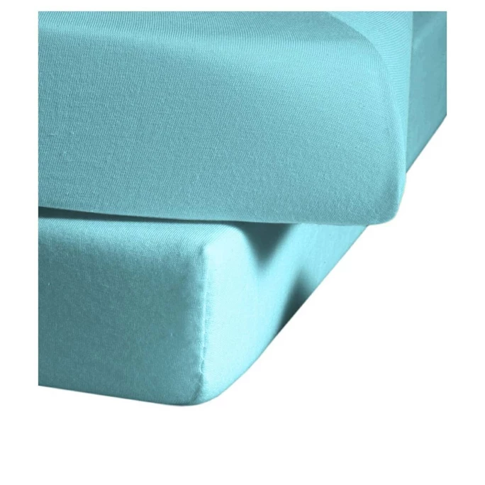 Brandneu ? Fleuresse Colours L Bettlaken Aus Mako-Satin - 160x260 Cm - Türkis ? 1 Brandneu ? Fleuresse Colours L Bettlaken Aus Mako-Satin - 160x260 Cm - Türkis ?