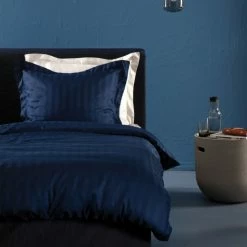 Coupon ? Damai Linea Bettwäsche-Set Aus Satin - 135x200 / 80x80 Cm - Indigo ? -ESSENZA HOME SHOP unnamed file 1537
