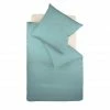 Billig ? Fleuresse Colours Satin-Bettwäsche - 135x200 / 80x80 Cm - Aqua ⭐ -ESSENZA HOME SHOP unnamed file 1568