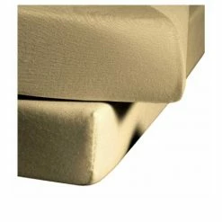 Bestes Angebot ? Fleuresse Colours L Bettlaken Aus Mako-Satin - 160x260 Cm - Beige ?