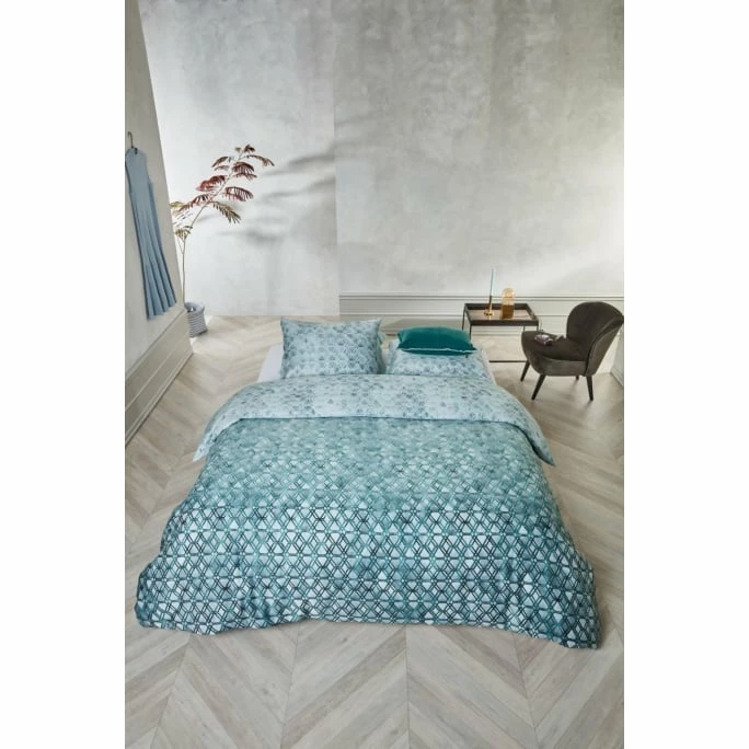 Brandneu ? Beddinghouse Affection Kopfkissenbezug - 40x80 Cm - Grey Green ? 2 Brandneu ? Beddinghouse Affection Kopfkissenbezug - 40x80 Cm - Grey Green ? – Bild 2