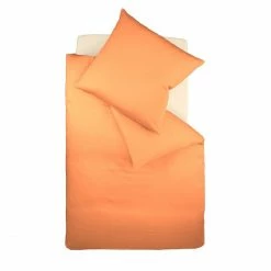 Neu ? Fleuresse Colours Bettwäsche-Garnitur - 135x200 / 80x80 Cm - Terra ?