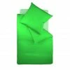 Auslauf ⭐ Fleuresse Colours Bettwäsche-Garnitur - 135x200 / 80x80 Cm - Grasgrün ? -ESSENZA HOME SHOP unnamed file 1605