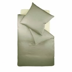 Angebote ? Fleuresse Colours Bettwäsche-Garnitur - 135x200 / 80x80 Cm - Grau ?