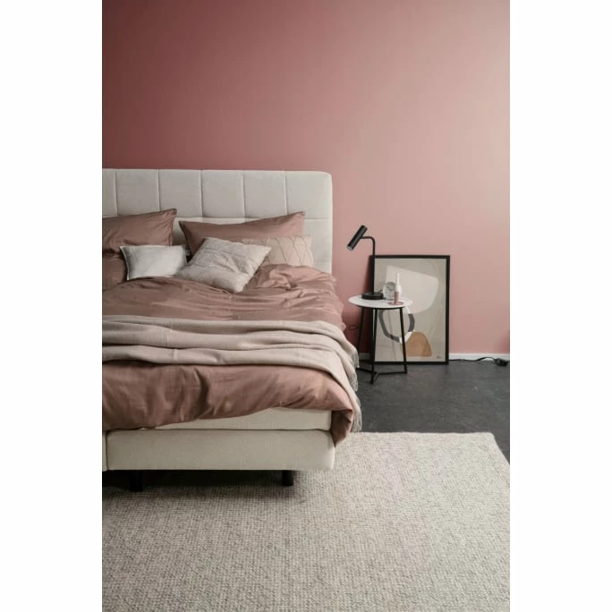 Auslauf ? Schöner Wohnen Pure Bettwäsche-Set - 135x200 / 80x80 Cm - Rose ? 3 Auslauf ? Schöner Wohnen Pure Bettwäsche-Set - 135x200 / 80x80 Cm - Rose ? – Bild 3