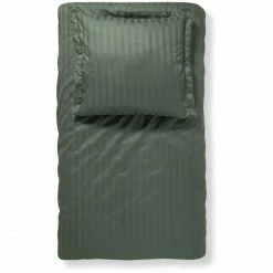 Großhandel ? Damai Linea Bettwäsche-Set Aus Satin - 135x200 / 80x80 Cm - Laurel ✨