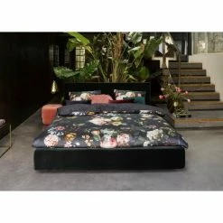 Brandneu ? ESSENZA HOME Essenza Fleur Satin-Bettwäsche - 135x200 / 80x80 Cm - Nightblue ? -ESSENZA HOME SHOP unnamed file 163