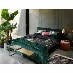 Brandneu ? ESSENZA HOME Essenza Fleur Satin-Bettwäsche - 135x200 / 80x80 Cm - Nightblue ? -ESSENZA HOME SHOP unnamed file 165