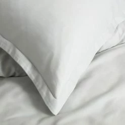 Brandneu ❤️ CINDERELLA PLAIN SATIN BETTWÄSCHE-SET - 155x220 / 80x80 Cm - Light Grey ? -ESSENZA HOME SHOP unnamed file 1658