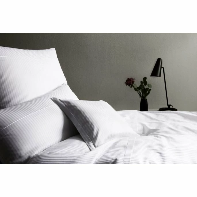 Besorgen ? Elegante Milano Kissenbezug Aus Satin - 80x80 Cm - Weiß ? 3 Besorgen ? Elegante Milano Kissenbezug Aus Satin - 80x80 Cm - Weiß ? – Bild 3